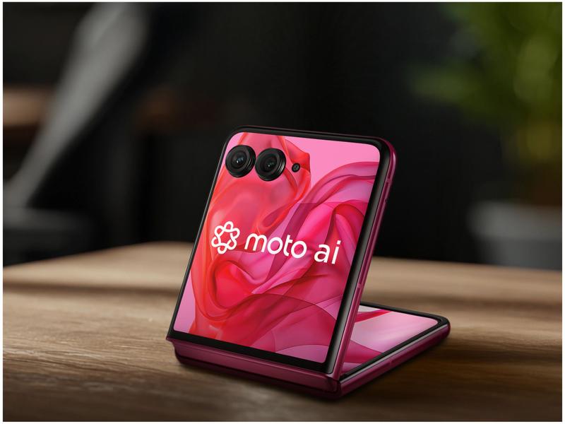 Smartphone Motorola Razr 50 Ultra 5G - Pink, 512GB, 24GB RAM Boost